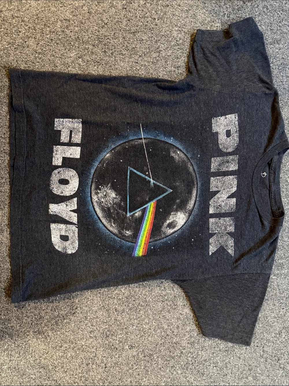 Pink Floyd Music 2017 T-shirt Gray Dark Side of the Moon Size Small